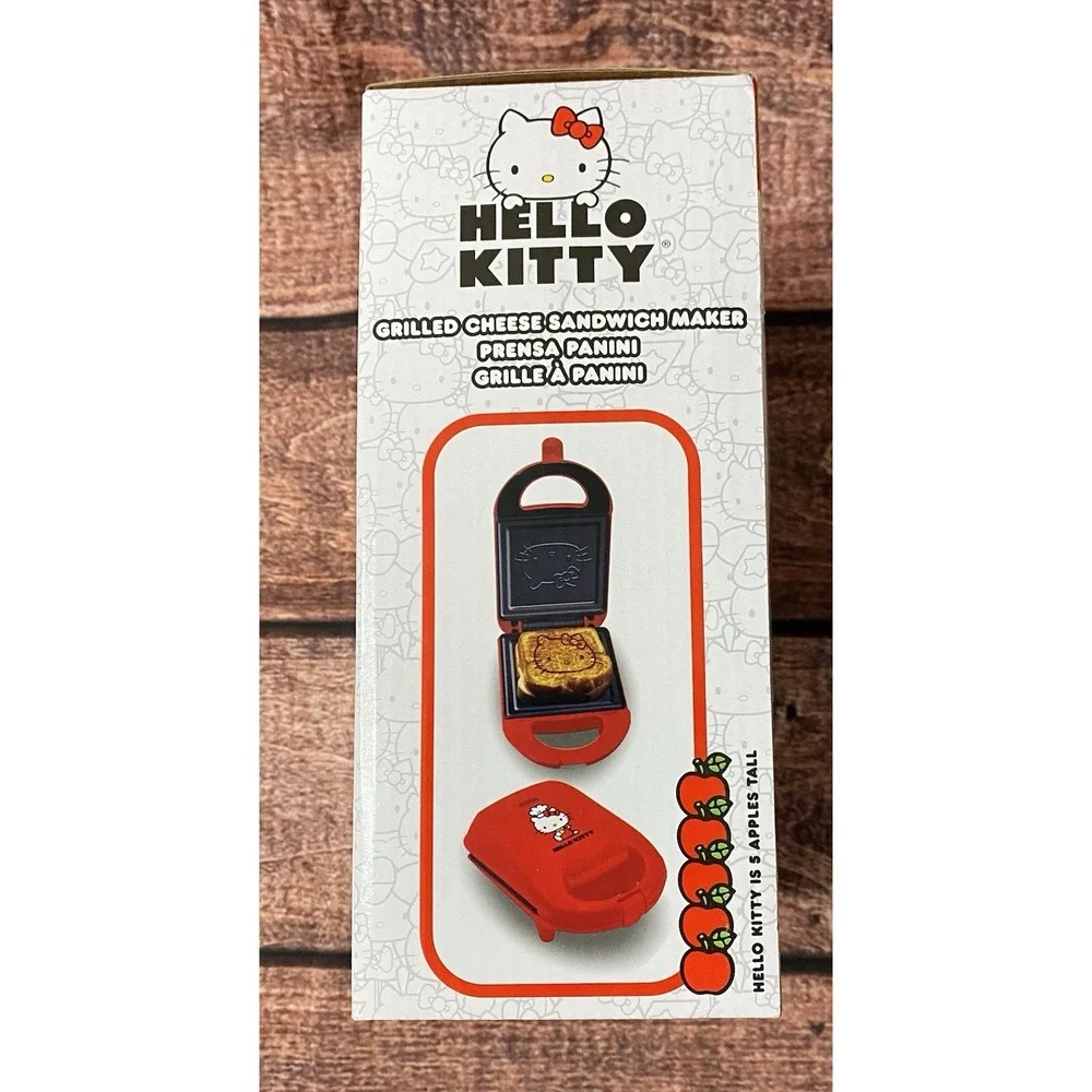 Hello Kitty Grilled Cheese Maker Non-Stick Sandwich Press Uncanny Brands New